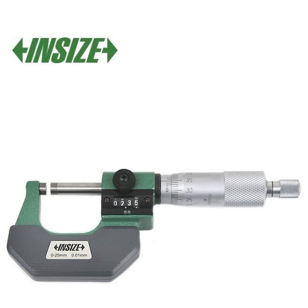 میکرومتر کنتور دار اینسایز 25-0  mm  ( خارج سنج )  مدل 25-3400 3400-25A