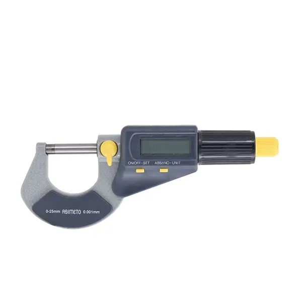 میکرومتر دیجیتال آسیمتو خارج سنج 25-0 میلی متر مدل 0-01-116 116-01-0
