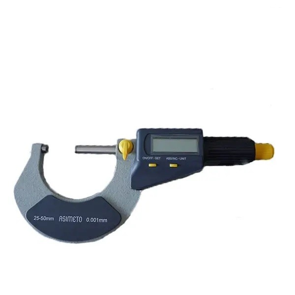 میکرومتر دیجیتال آسیمتو خارج سنج 50-25 میلی متر مدل 0-02-116  0-02-116