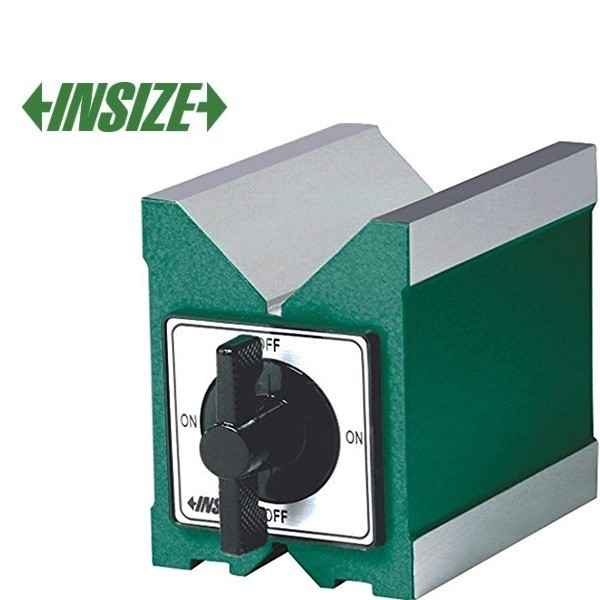 وی بلوک  اینسایز مگنتی اندازه  95*70*80 mm  بازه میله ها 67-6 mm  مدل 1201-6801 6801-1201