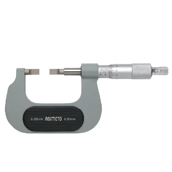 میکرومتر فک پیچ گوشتی آسیمتو خارج سنج 50-25 میلی متر مدل 0-02-112  0-02-112