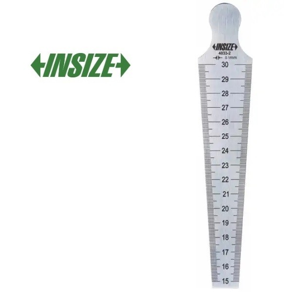 گیج عمق سنج تیپر ( گپ سنج ) اینسایز  30 - 15 mm مدل 2-4833 4833-2