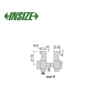 میکرومتر اینسایز 75-50 mm (داخل سنج) مدل 75-3220 3220-75A
