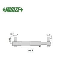 میکرومتر اینسایز 100-75 mm (داخل سنج) مدل 100-3220 3220-100A