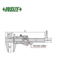 کولیس دیجیتال متال  اینسایز 15 cm مدل 150-1114 1114-150A