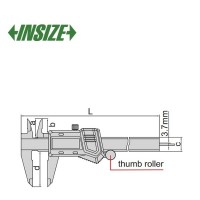 کولیس دیجیتال متال اینسایز 30 cm مدل 300-1114 1114-300A