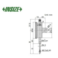 ساعت اندیکاتور اینسایز کورس 30 mm مدل 30-2310 2310-30A