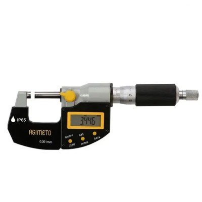 میکرومتر دیجیتال آسیمتو خارج سنج 50-25 میلی متر مدل 4-02-105