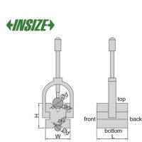 ست وی بلوک کلمپی اینسایز 80-7 mm مدل 13-6896 6896-13