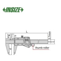 کولیس دیجیتال متال اینسایز 20 cm مدل 200-1114 1114-200A