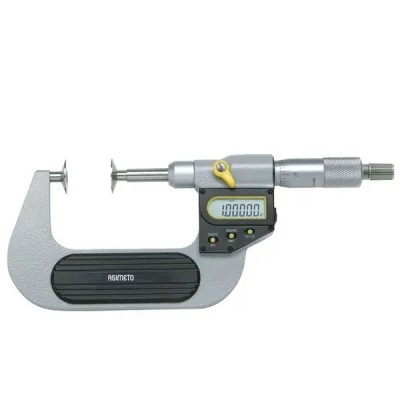 میکرومتر فک بشقابی دیجیتال آسیمتو 75-50 خارج سنج مدل 0-03-145