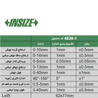 گیج جوشکاری اینسایز مدل 1-4838 4838-1