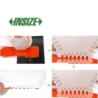 گیج فیلم مرطوب 3000 - 25 میکرون ( شابلون ضخامت سنج رنگ و پوشش تر اینسایز ) مدل 2-4845  4845-2