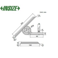 زاویه سنج ساعتی اینسایز مدل 360-2373  2373-360