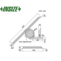 زاویه سنج دیجیتال اینسایز مدل 360-2172 2172-360
